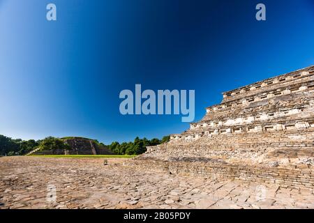 Arroyo-Gruppe von El Tajin, wichtigste archäologische Stätte im Nordosten Mesoamerikas, Maya-Ruinen, Veracruz, Mexiko, Mittelamerika Stockfoto