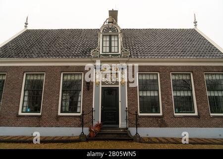 Schönes Freilichtmuseum Zaanse Schans in Den Niederlanden Stockfoto
