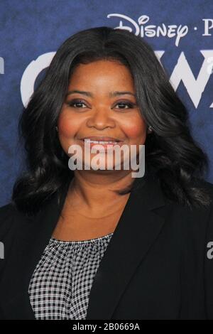 Los Angeles, USA. Februar 2020. Octavia Spencer bei der Weltpremiere "Onward" im El Capitan Theatre in Los Angeles, Kalifornien, 18. Februar 2020. Fotokredit: Joseph Martinez/PictureLux Credit: PictureLux/The Hollywood Archive/Alamy Live News Stockfoto