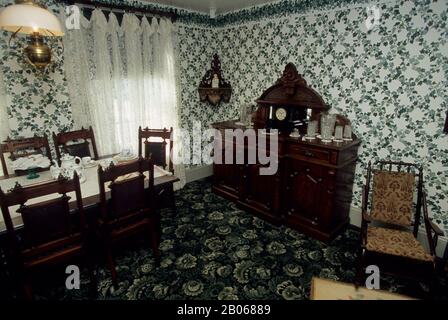 KANADA, PRINCE EDWARD ISLAND, CAVENDISH, GREEN GABLES NATIONAL PARK, HAUS, ESSZIMMER Stockfoto