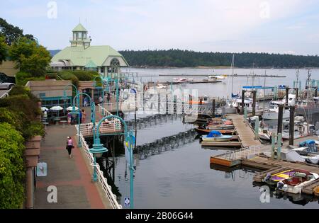 KANADA, BRITISH COLUMBIA, VANCOUVER ISLAND, NANAIMO WATERFRONT Stockfoto