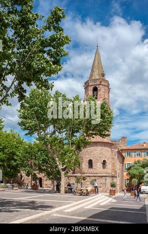 Kathedrale Saint-Leonce, Frejus, Var, Provence-Alpen-Cote d'Azur, Frankreich Stockfoto