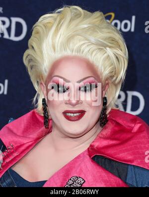 Hollywood, Vereinigte Staaten. Februar 2020. Nina West trifft auf die Weltpremiere Von Disney Und Pixars "Weiterkommen", die am 18. Februar 2020 im El Capitan Theatre in Hollywood, Los Angeles, Kalifornien, USA stattfand. (Foto von Xavier Collin/Image Press Agency) Credit: Image Press Agency/Alamy Live News Stockfoto