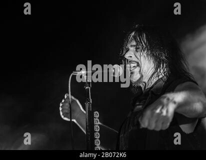 Mailand, Italien. Februar 2020. Die amerikanische stoner-rock-Band MONSTER MAGNET tritt im LIVE-MUSIKCLUB auf. Brambilla Simone Photography Live News Stockfoto