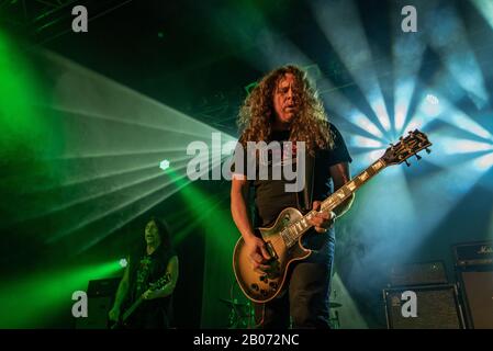 Mailand, Italien. Februar 2020. Die amerikanische stoner-rock-Band MONSTER MAGNET tritt im LIVE-MUSIKCLUB auf. Brambilla Simone Photography Live News Stockfoto