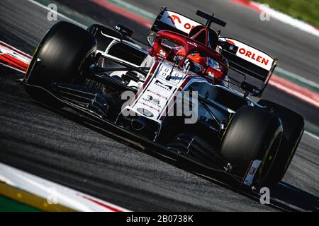 Barcelona, Spanien. Feb. 2020. Robert KUBICA (POL)fährt in seinem C39 am Tag eine der Wintertests der Formel 1 auf dem Circuit de Catalunya Credit: Matthias Oesterle/Alamy Live News Stockfoto