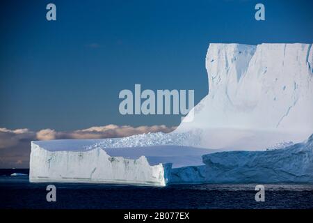 Icebvergs der Nordspitze des antarktischen Peninsular bei Gourdin Island. Stockfoto