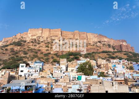 Mehrangarh Fort in Jodhpur, Indien Stockfoto