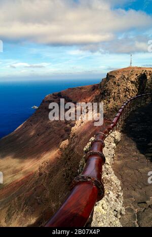 Mirador del Rio, Lanzarote, Kanarische Inseln, Spanien Stockfoto