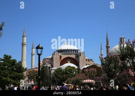 Türkei. Istanbul. Hagia Sofia. Außen. Stockfoto