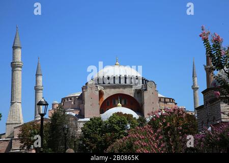 Türkei. Istanbul. Hagia Sofia. Außen. Stockfoto