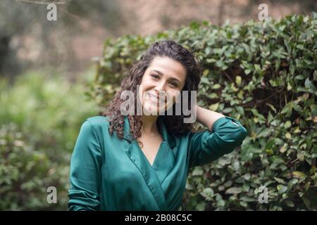 Katia Greco Photocall der neuen Episoden der italienischen Belletristik "Il Commissario Montalbano" (Foto von Matteo Nardone/Pacific Press) Stockfoto