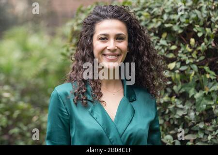 Katia Greco Photocall der neuen Episoden der italienischen Belletristik "Il Commissario Montalbano" (Foto von Matteo Nardone/Pacific Press) Stockfoto