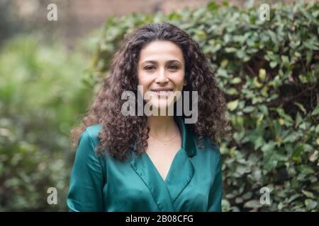 Katia Greco Photocall der neuen Episoden der italienischen Belletristik "Il Commissario Montalbano" (Foto von Matteo Nardone/Pacific Press) Stockfoto