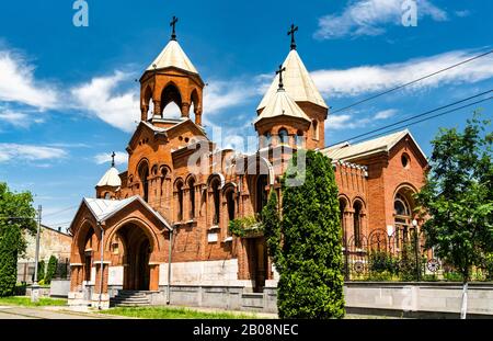 Armenisch-Apostolische Kirche St. Gregor der Erleuchter in Wladikawkaz, Russland Stockfoto