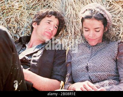 Days OF HEAVEN 1978 Paramount Pictures Film mit Richard Gere auf der rechten Seite und Bob Wilson Stockfoto