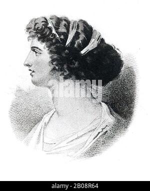 Emma, LAFY HAMILTON (1765-1815) Englisches Model und Schauspielerin, Herrin von Horatio Nelson Stockfoto