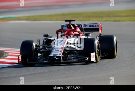 Motorsport: FIA-Formel-1-Weltmeisterschaft 2020, Preseason Testing in Barcelona, #88 Robert Kubica (POL, Alfa Romeo Racing), Nutzung weltweit Stockfoto