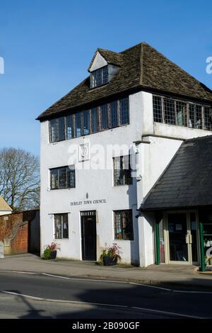 Jacobs Haus in Dursley wurde etwa im Jahre 1715 erbaut. Stockfoto