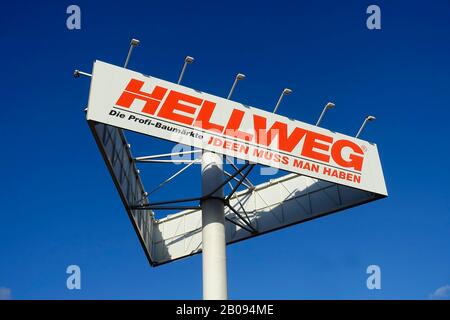 Logo von Hellweg in Berlin Stockfoto