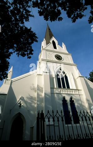 SÜDAFRIKA, IN DER NÄHE VON KAPSTADT, STELLENBOSCH, NIEDERLÄNDISCHE REFORMKIRCHE (MOEDERKERK), 1717 Stockfoto