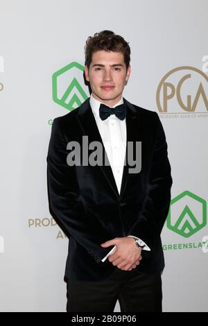 2020 PGA Awards im Hollywood Palladium am 18. Januar 2020 in Los Angeles, CA Mit: Gregg Sulkin Where: Los Angeles, Kalifornien, Vereinigte Staaten When: 18 Jan 2020 Credit: Nicky Nelson/WENN.com Stockfoto