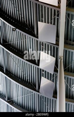 The Sage, Gateshead und die umliegenden Gehwege. Tyne and Wear, England, Großbritannien Stockfoto