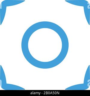 Vektorvorlage für das Design von Fotosymbols Stock Vektor
