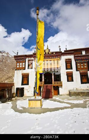 Liker oder Klukhil Kloster in Ladakh. Himalaya. Indien Stockfoto