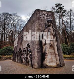 Mahnmal Bittermark, Gedenkort, Deutschland, Nordrhein-Westfalen, Ruhrgebiet, Dortmund Stockfoto