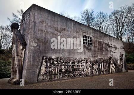 Mahnmal Bittermark, Gedenkort, Deutschland, Nordrhein-Westfalen, Ruhrgebiet, Dortmund Stockfoto