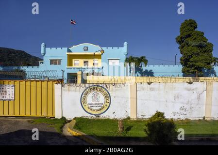 Puerto Plata, Dominikanische Republik - 7. Februar 2020: Korrektur- und Rehabilitationszentrum San Felipe in Puerto Plata. Stockfoto