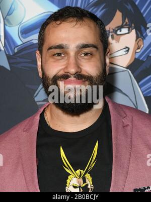 19. Februar 2020 - Westwood, Kalifornien - Rusev. Funimation Films Präsentiert Die nordamerikanische Premiere Von "My Hero Academia: Heroes Rising", die im Regency Village Theatre abgehalten wird. (Bild: © Birdie Thompson/AdMedia über ZUMA Wire) Stockfoto