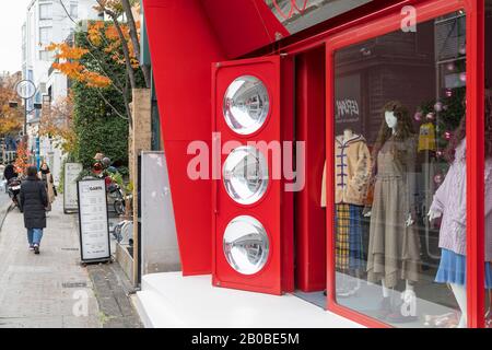 Kleiderladen in Harajuku, Tokio, Japan Stockfoto