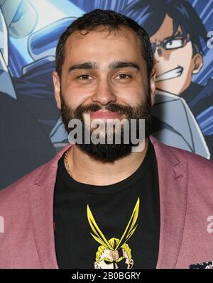 19. Februar 2020 - Westwood, Kalifornien - Rusev. Funimation Films Präsentiert Die nordamerikanische Premiere Von "My Hero Academia: Heroes Rising", die im Regency Village Theatre abgehalten wird. (Bild: © Birdie Thompson/AdMedia über ZUMA Wire) Stockfoto