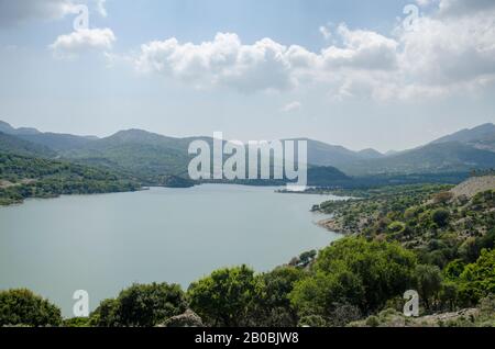 Allgemeine Sicht auf Gokceada Stockfoto