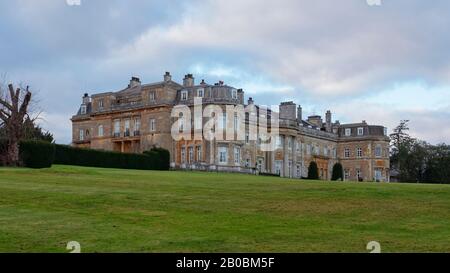 Luton Hoo Hotel, Golf und Spa, traditionelles historisches Anwesen, das in ein luxuriöses Hotel umgewandelt wurde, mit eleganten Restaurants, einem modernen Spa und üppigen Gärten Stockfoto