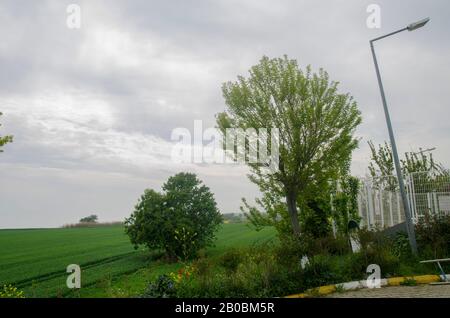 Allgemeine Sicht auf Gokceada Stockfoto