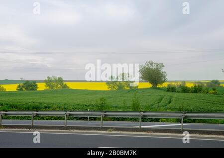 Allgemeine Sicht auf Gokceada Stockfoto