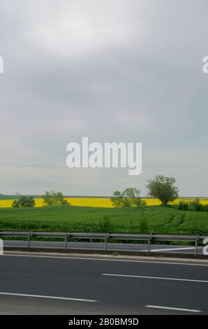 Allgemeine Sicht auf Gokceada Stockfoto