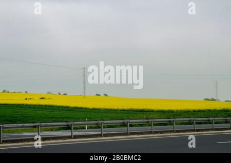 Allgemeine Sicht auf Gokceada Stockfoto