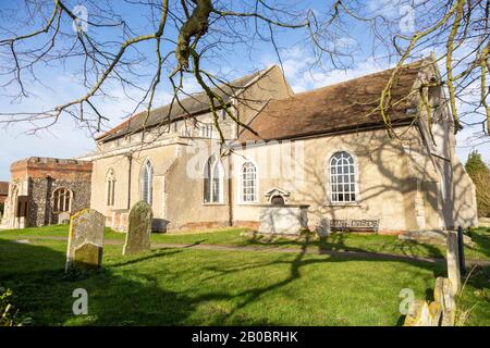 Dorfpfarrei Shotley, Suffolk, England, Großbritannien Stockfoto