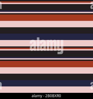 Dies ist eine klassische horizontale Streifen Geeignet für T-Shirt Druck, Textilien, Jersey, jacquard Muster, Hintergründe, Websites Stockfoto