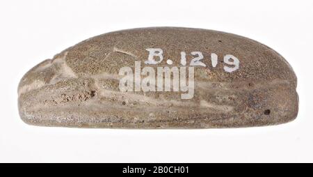 Scarab, Mencheperre, Amontrigram, Siegel, Skarabäus, Faienz, 2,7 cm, Neues Königreich, 18. Dynastie, Thutmose III (?), Ägypten Stockfoto