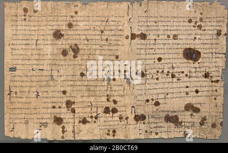 Ägypten, Manuskript, Petition, Papyrus, 32 × 18,8 cm Stockfoto