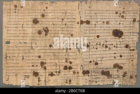 Ägypten, Manuskript, Petition, Papyrus, 32,4 × 31,4 cm Stockfoto