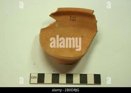 Ägypten, Fragment, Schüssel, Steingut, Höhe 7,5 cm Stockfoto