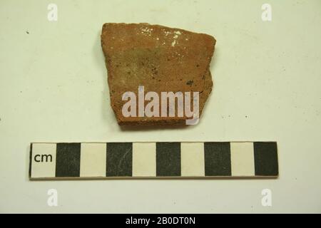 Ägypten, Schard, Steingut, 5 x 5 cm dick 5 mm, Meroitische Periode, 2. Bis 4. Jahrhundert A.D, Ägypten Stockfoto