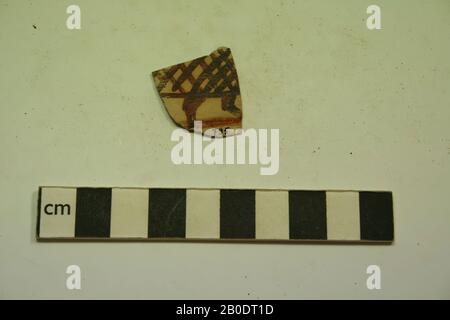 Ägypten, Schard, Steingut, 2,5 x 3 cm dick 2 mm, Meroitische Periode, 2. Bis 4. Jahrhundert A.D, Ägypten Stockfoto