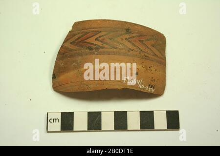 Ägypten, Schard, Steingut, 9 x 5 cm dick 3 mm, Meroitische Periode, 2. Bis 4. Jahrhundert A.D, Ägypten Stockfoto